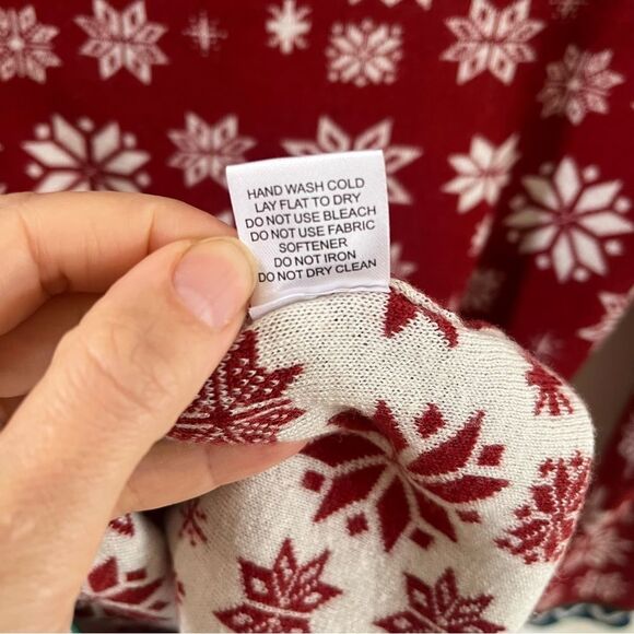 Neve Jane 1/4 Zip  Pullover Merino Wool Sweater in Tango M NWOT - Picture 8 of 11